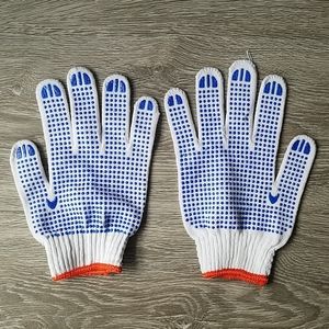 ⭕🔴NWOT Blue and white utility/garden gloves